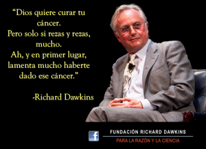 richard dawkins dios ciencia cancer misericordia rezar diario de un ateo